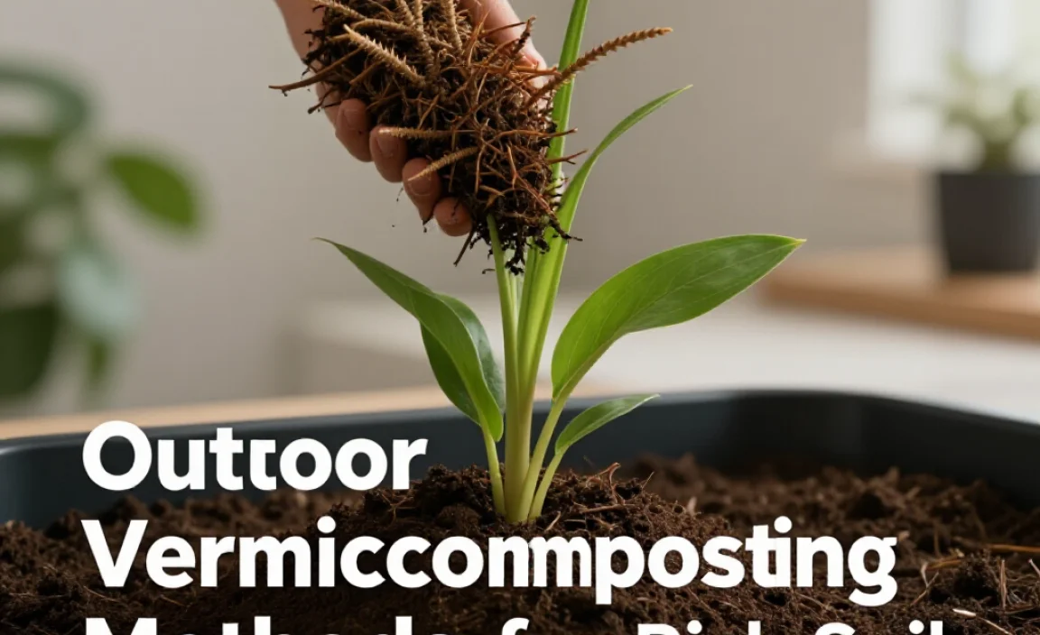 Outdoor Vermicomposting Methods