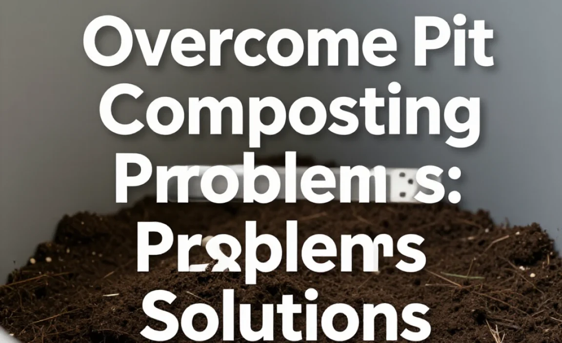 Overcome Pit Composting Problems: Expert Solutions