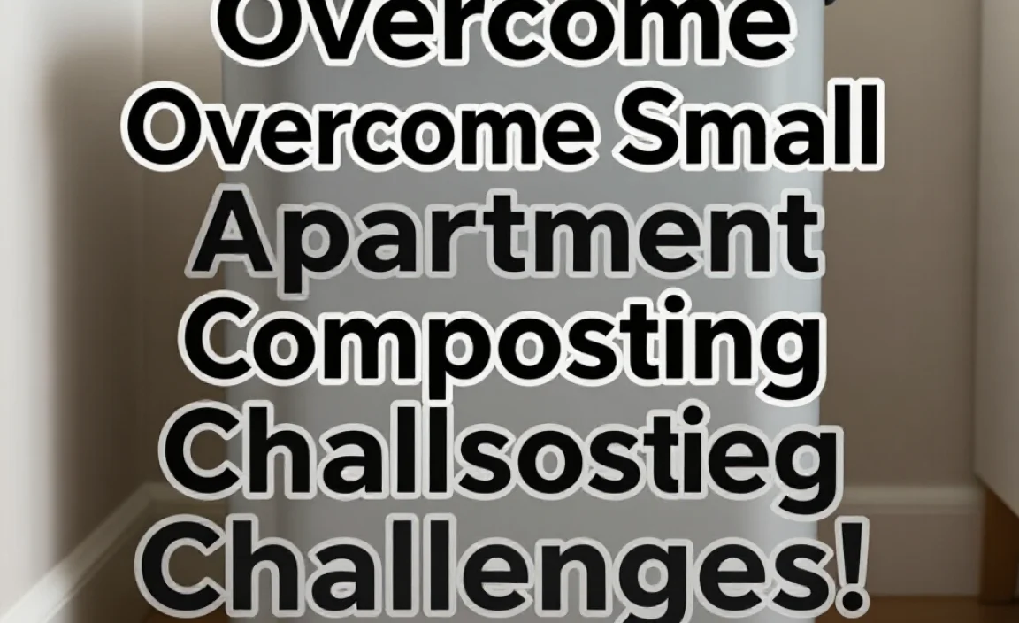 Overcome Small Apartment Composting Challenges!