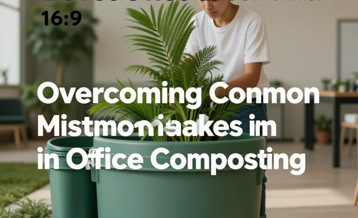 Overcoming Common Mistakes in Office Composting