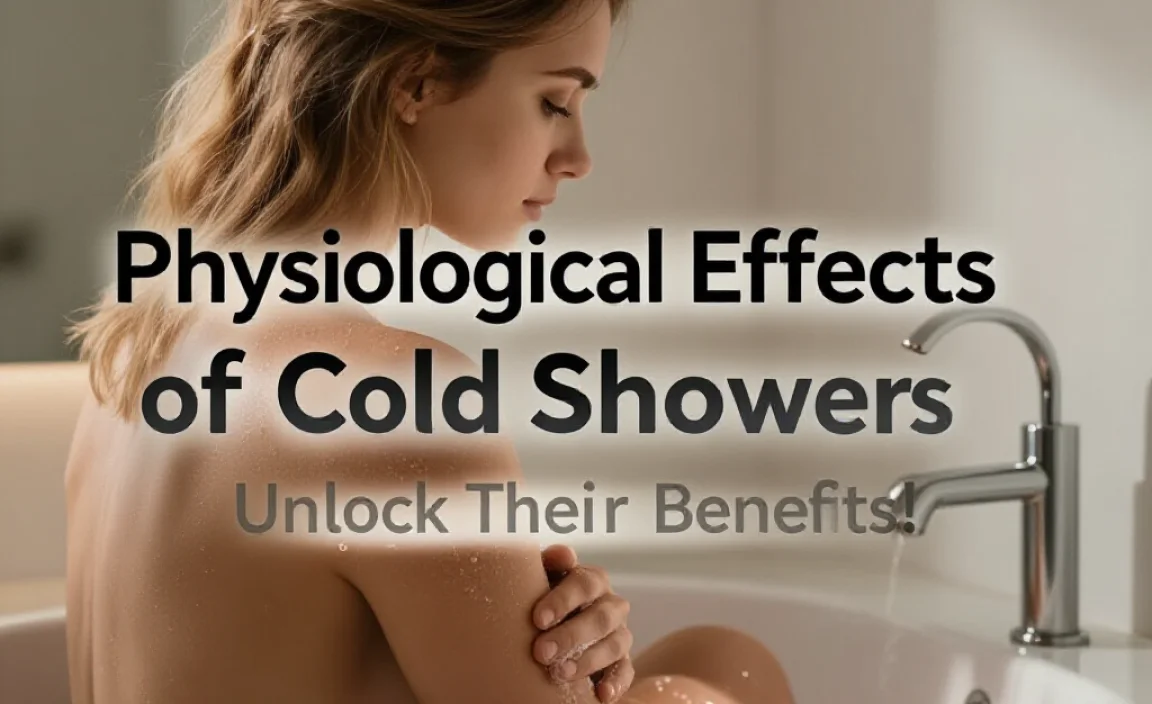 Physiological Effects of Cold Showers