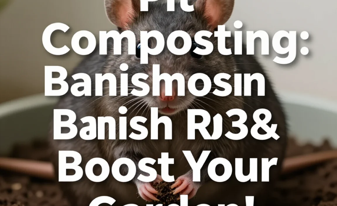 Pit Composting: Banish Rats & Boost Your Garden!