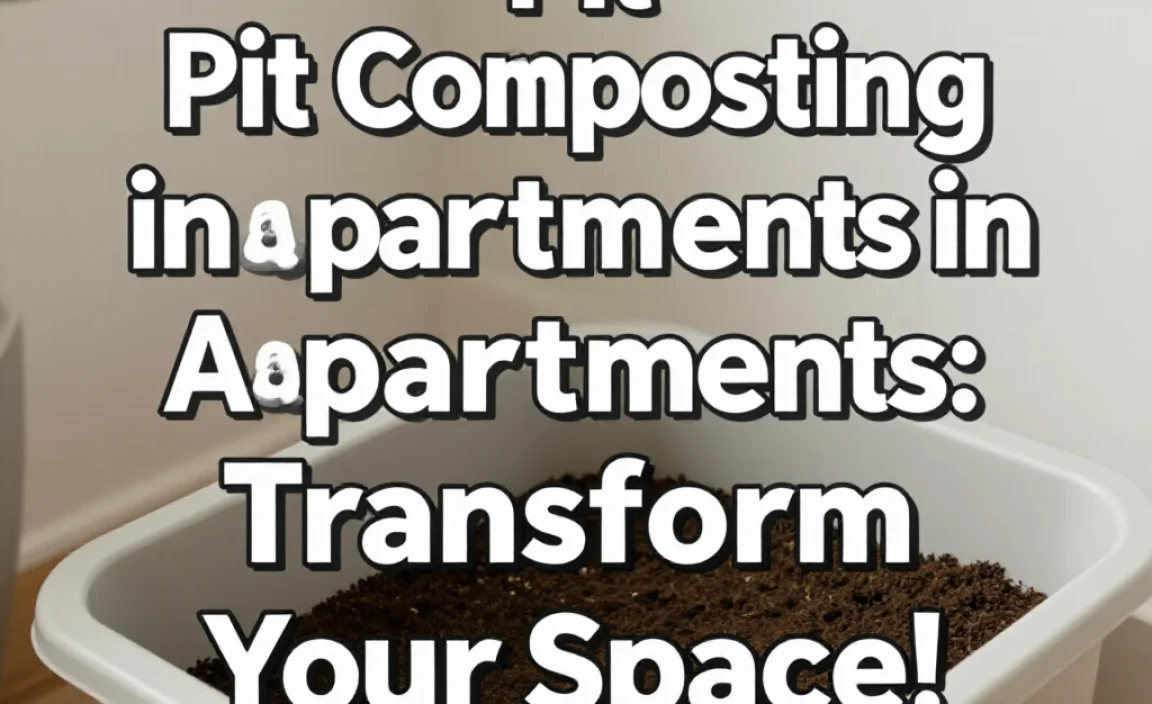 Pit Composting in Apartments: Transform Your Space!