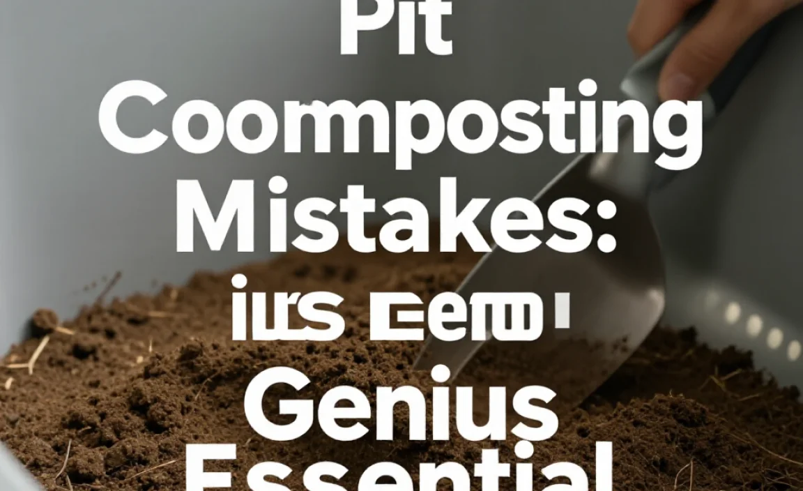 Pit Composting Mistakes: Genius Essential