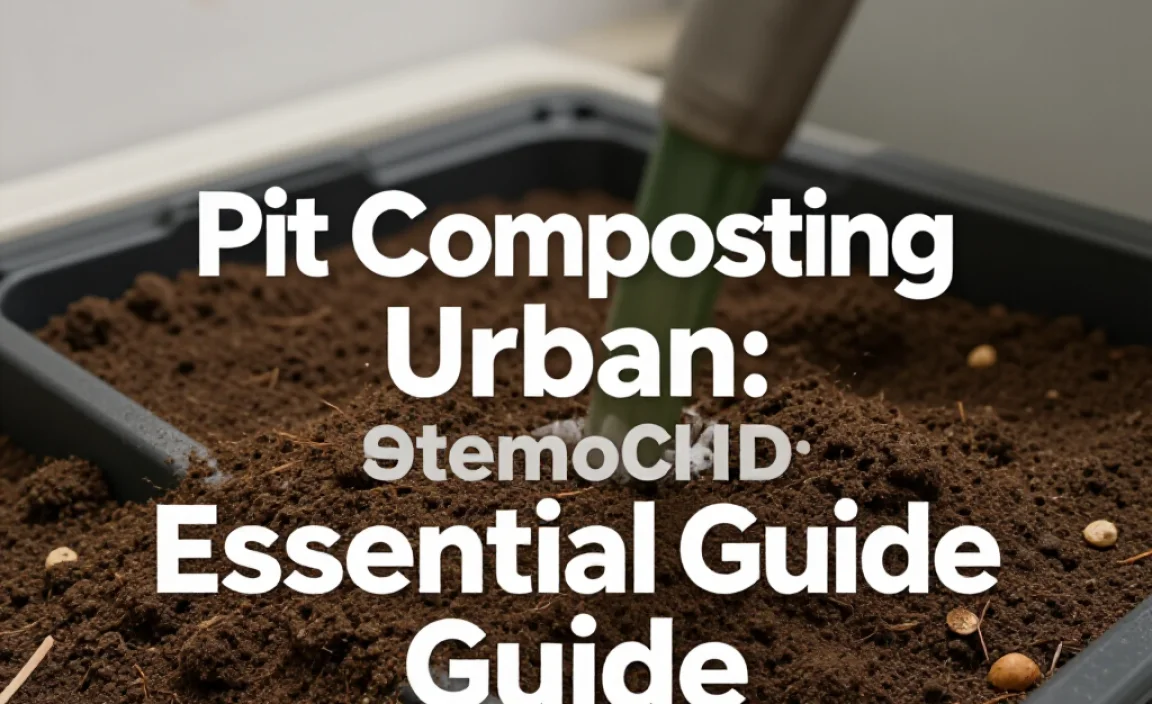 Pit Composting Urban: Essential Guide