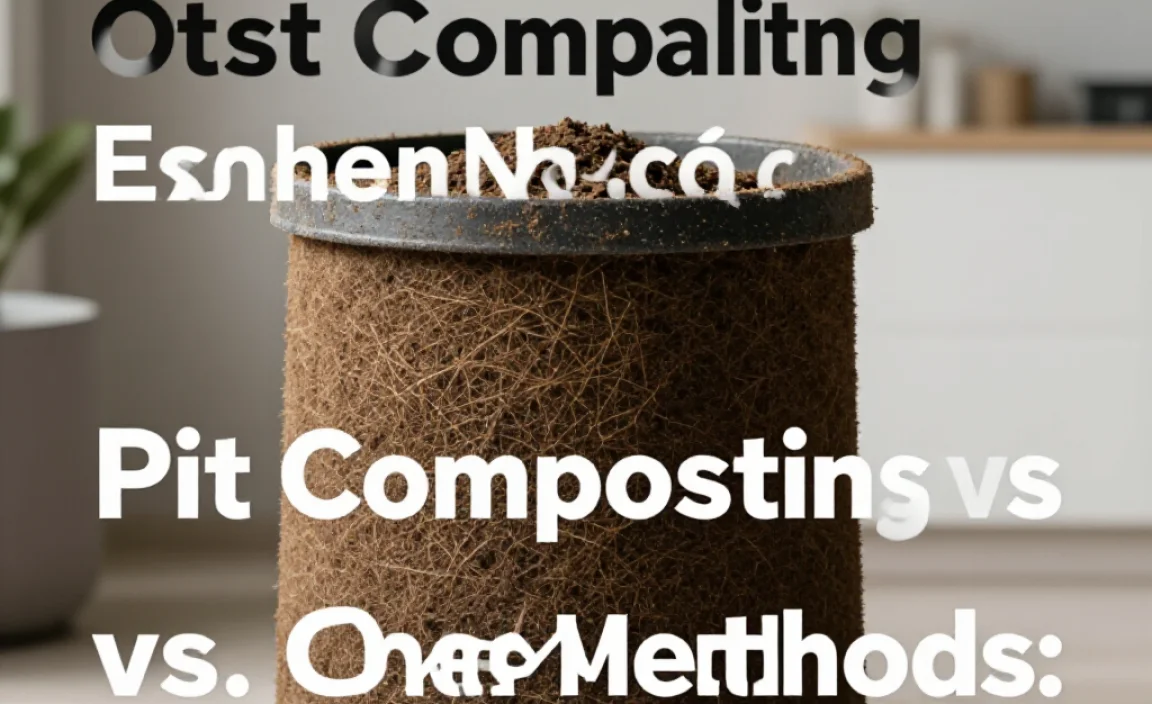 Pit Composting vs. Other Methods: Cost Comparison