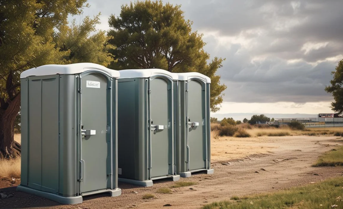 Placement and Setup of A-1 Portable Toilets