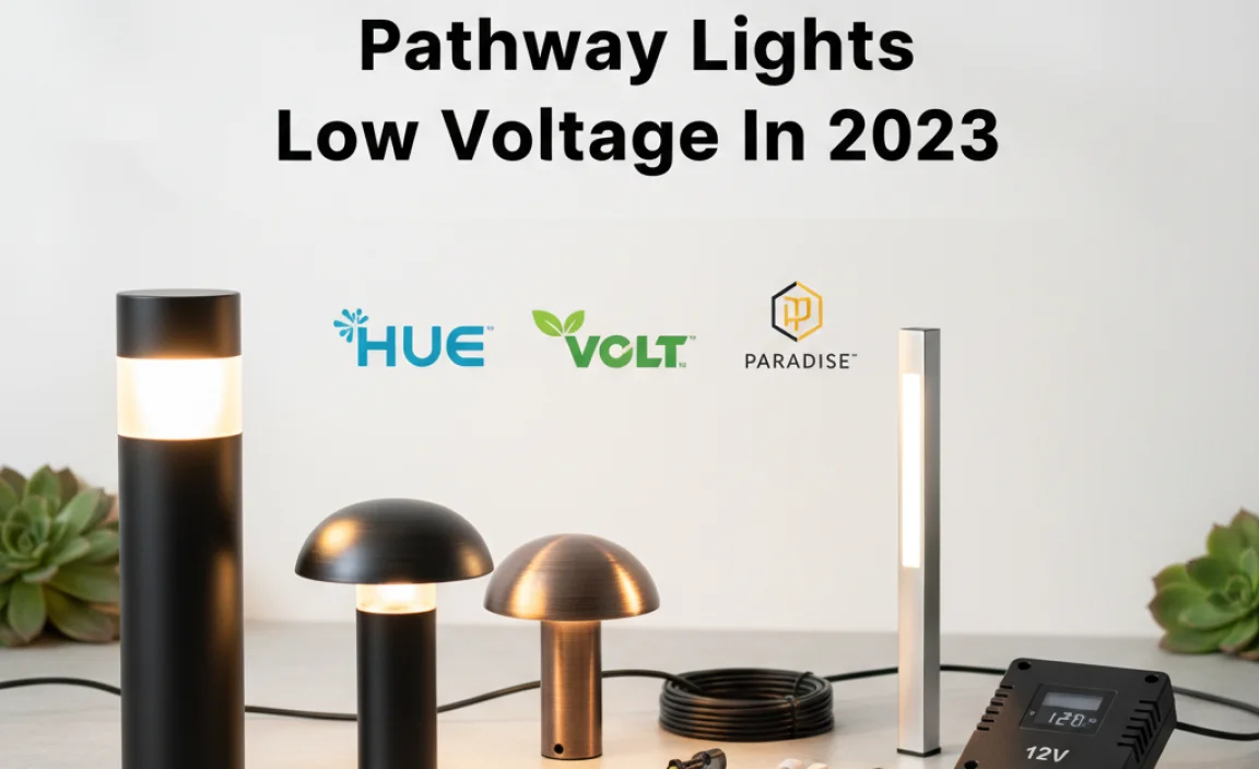 Popular Brands of Low Voltage Pathway Lights