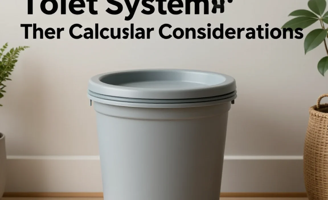 Popular Compost Toilet Systems and Their Calculator Considerations