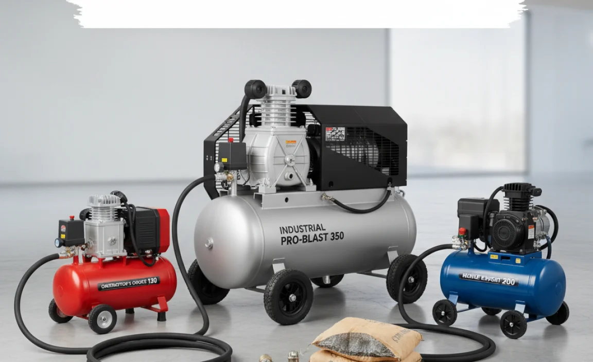 Popular Sandblasting Air Compressor Options (Examples)