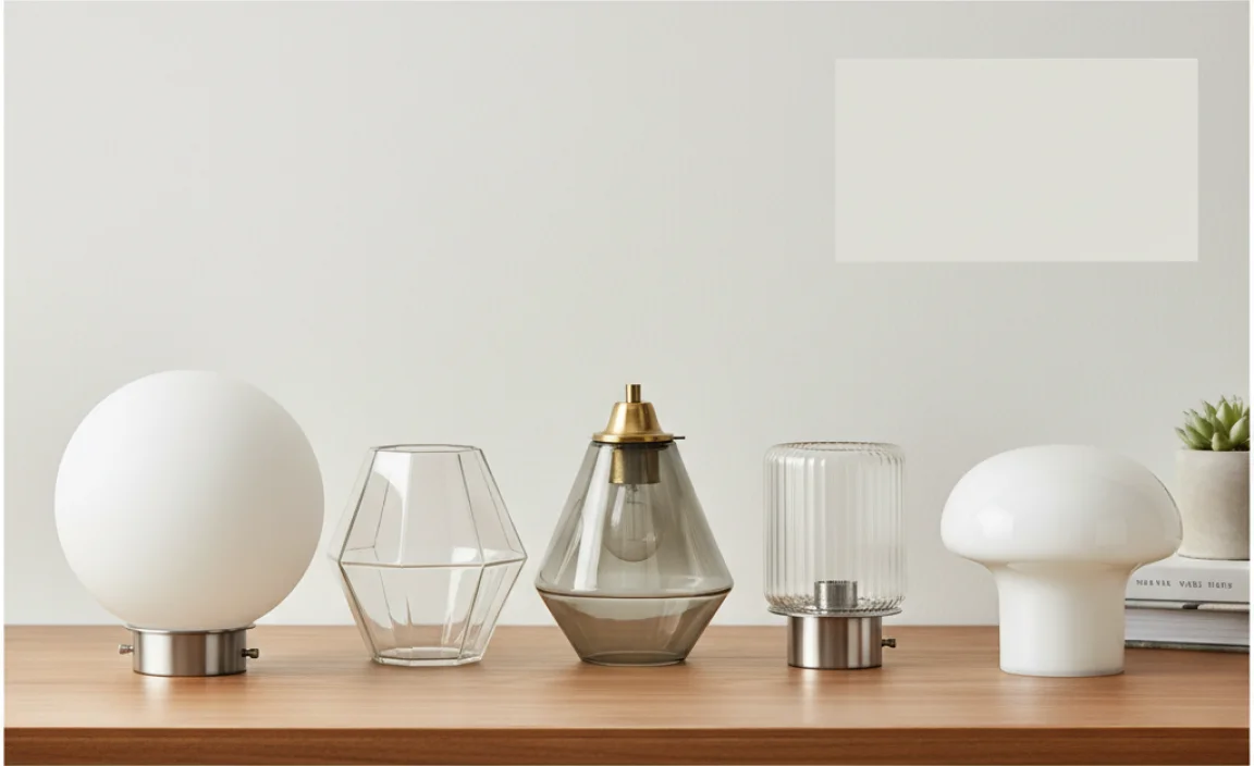 Popular Styles of Replacement Glass Shades