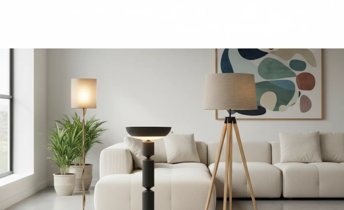Popular Styles of Torchiere Floor Lamps