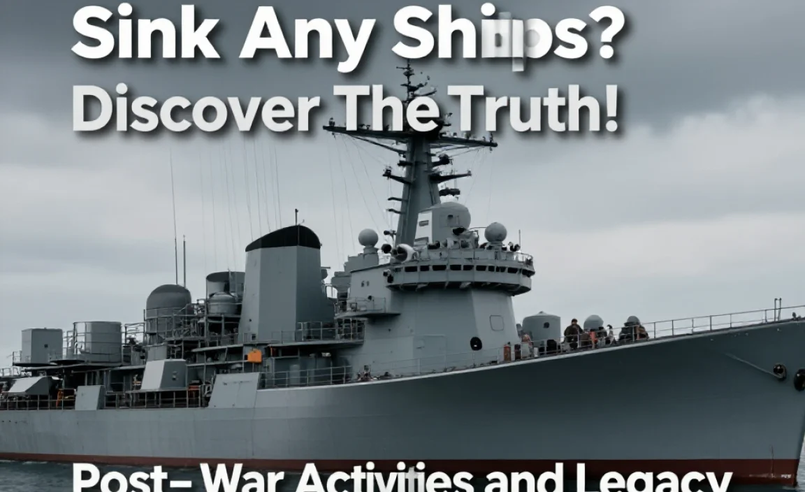 Post-War Activities and Legacy