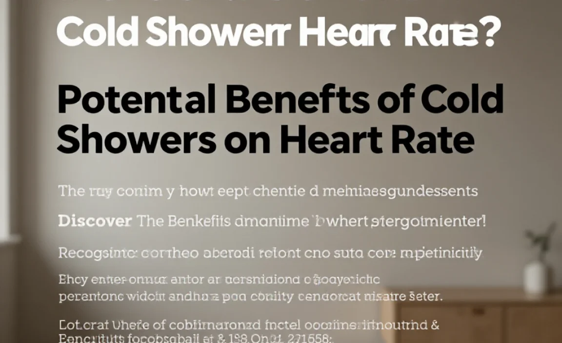 Potential Benefits of Cold Showers on Heart Rate