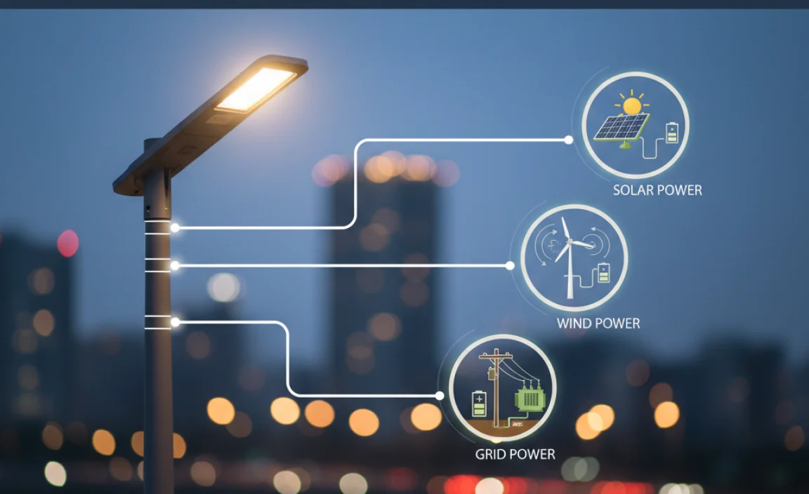 Power Sources for Street Lighting