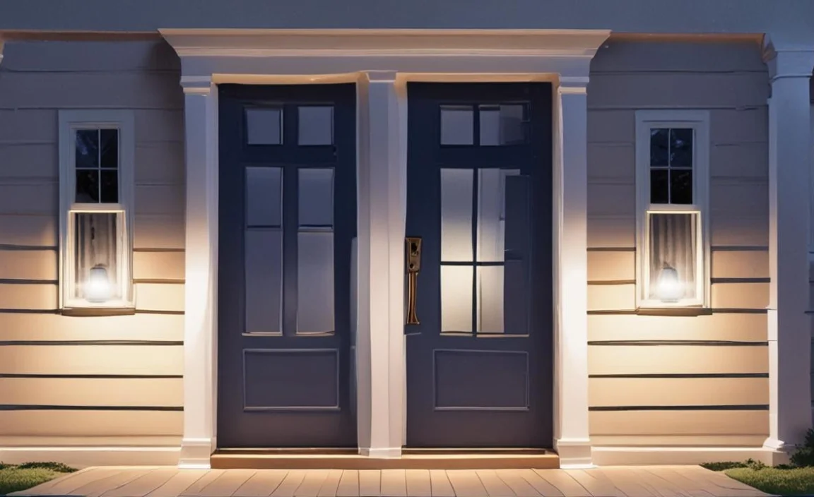 Practical Reasons for Using Blue Porch Lights