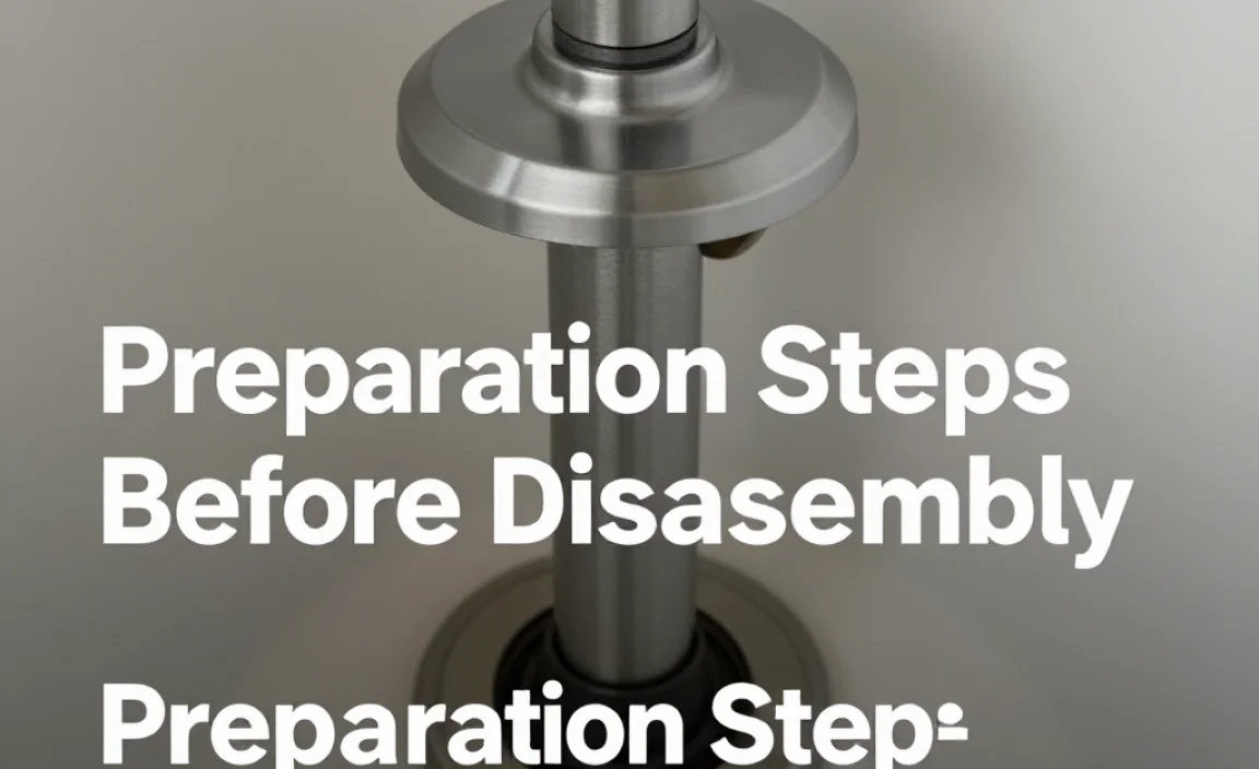 Preparation Steps Before Disassembly