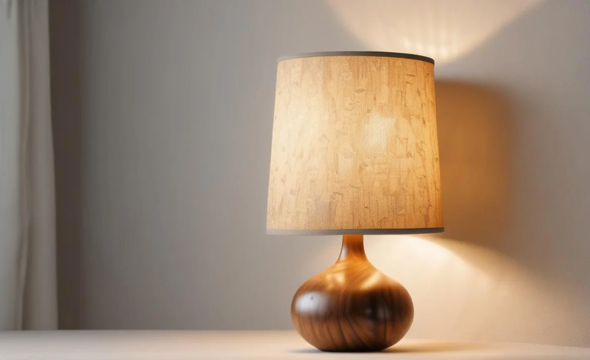 Preparing the Lamp Shade