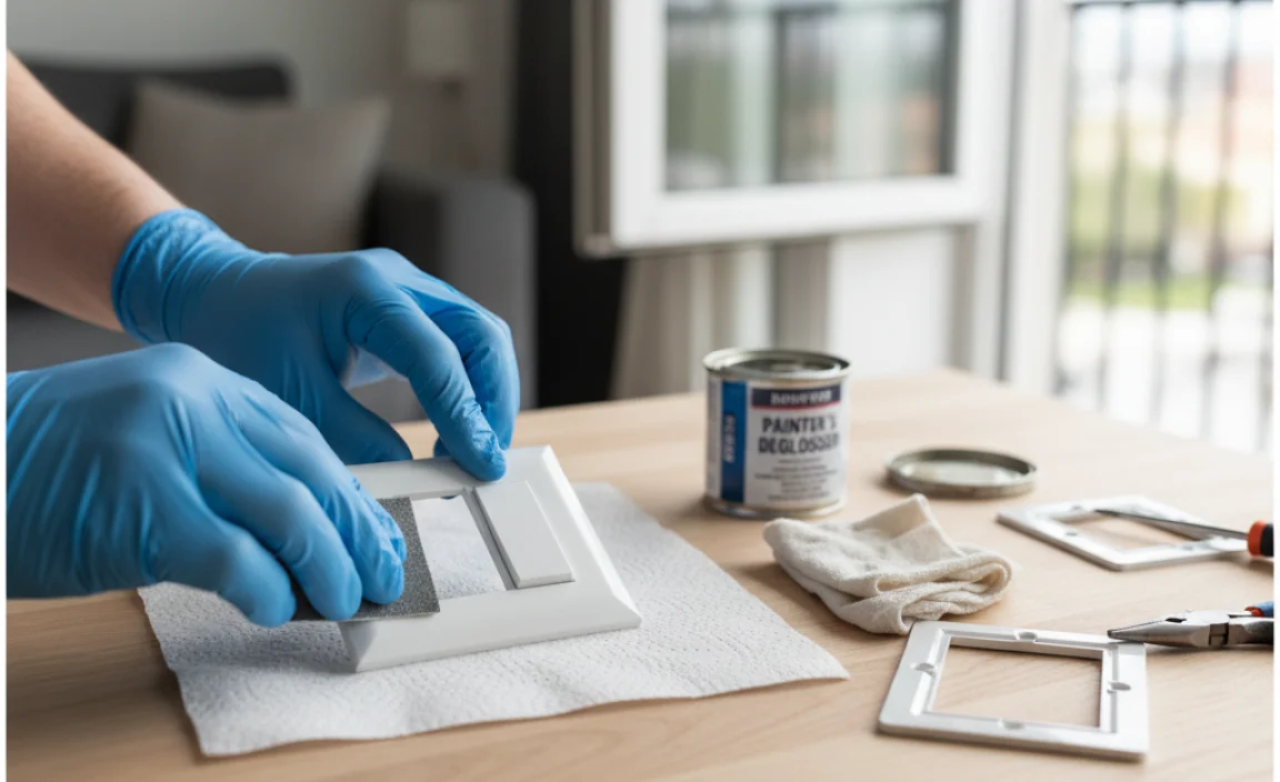 Preparing the Light Switch Cover