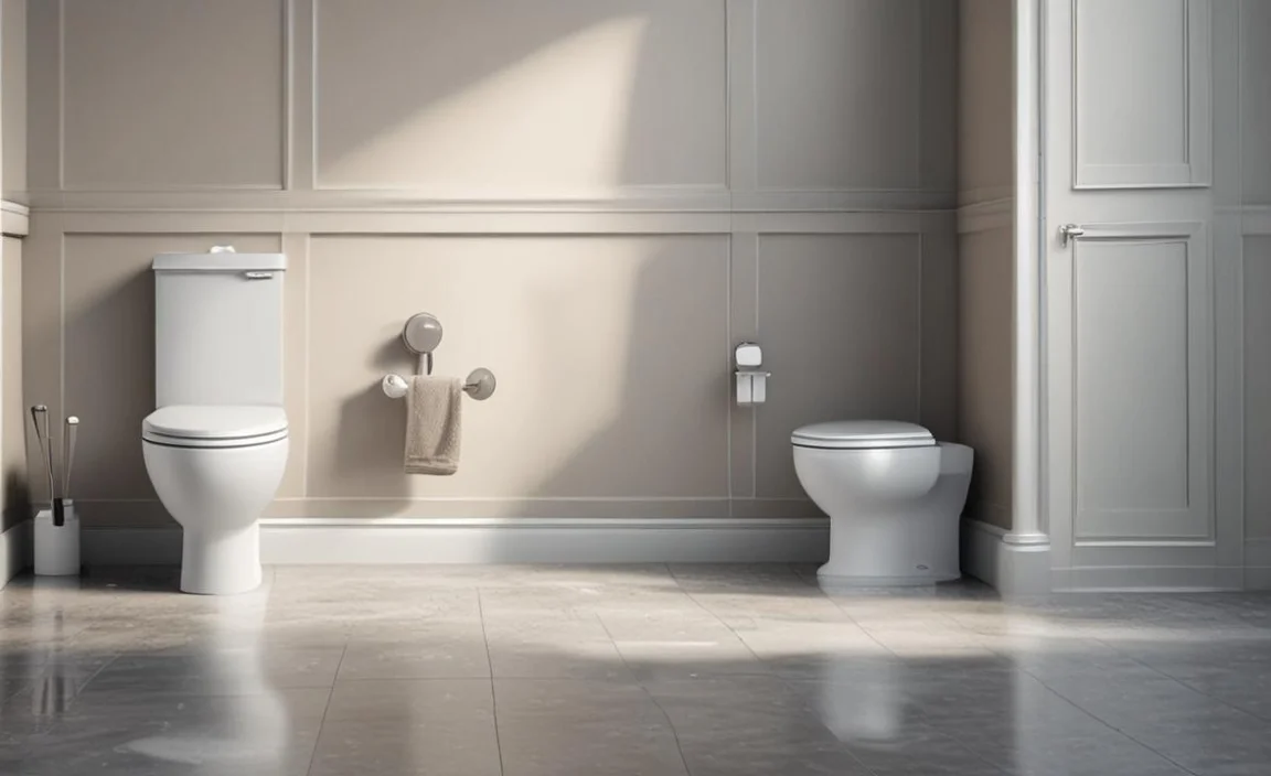 Preparing the Toilet for Leveling