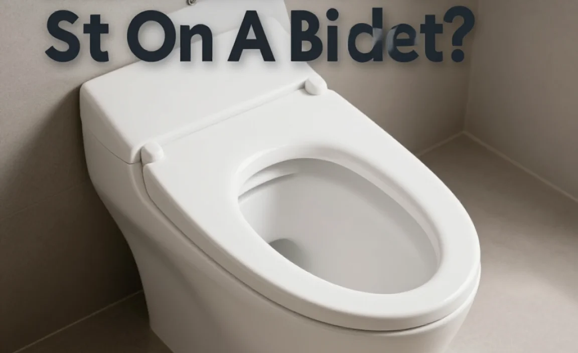 Preparing to Use a Bidet
