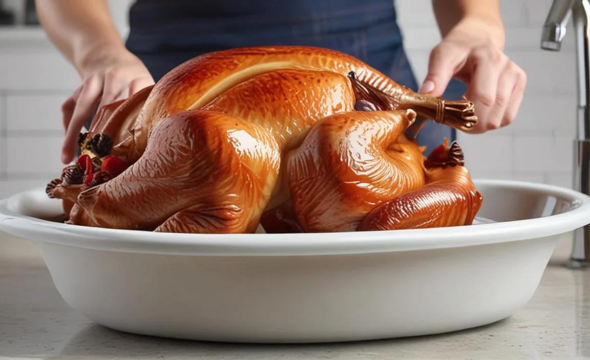 Preparing Your Sink for Turkey Defrosting