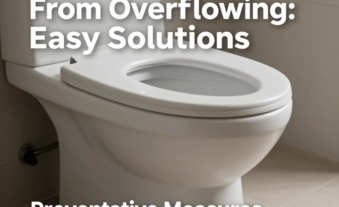 Preventative Measures to Avoid Overflow