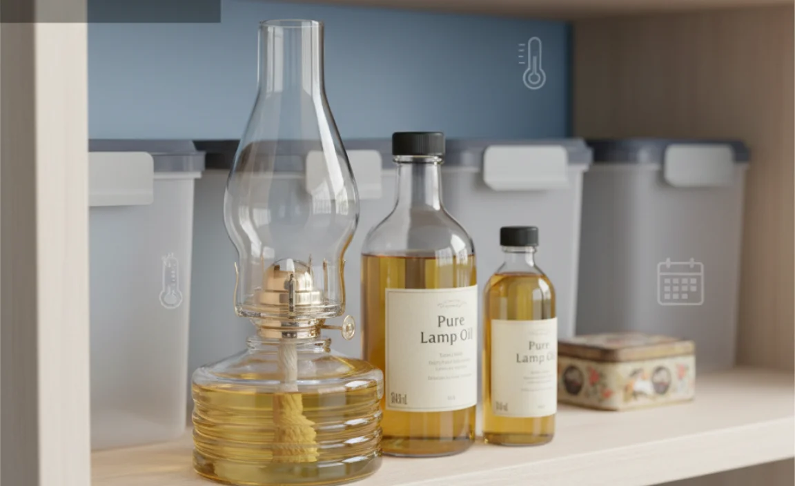 Proper Storage Practices for Lamp Oil