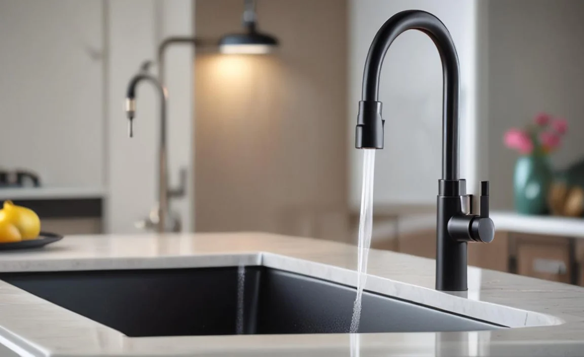 Pros and Cons of Black Faucets
