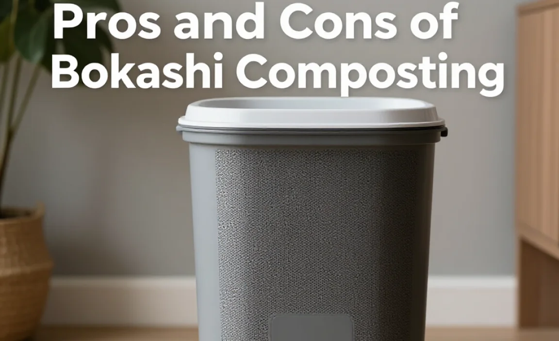 Pros and Cons of Bokashi Composting