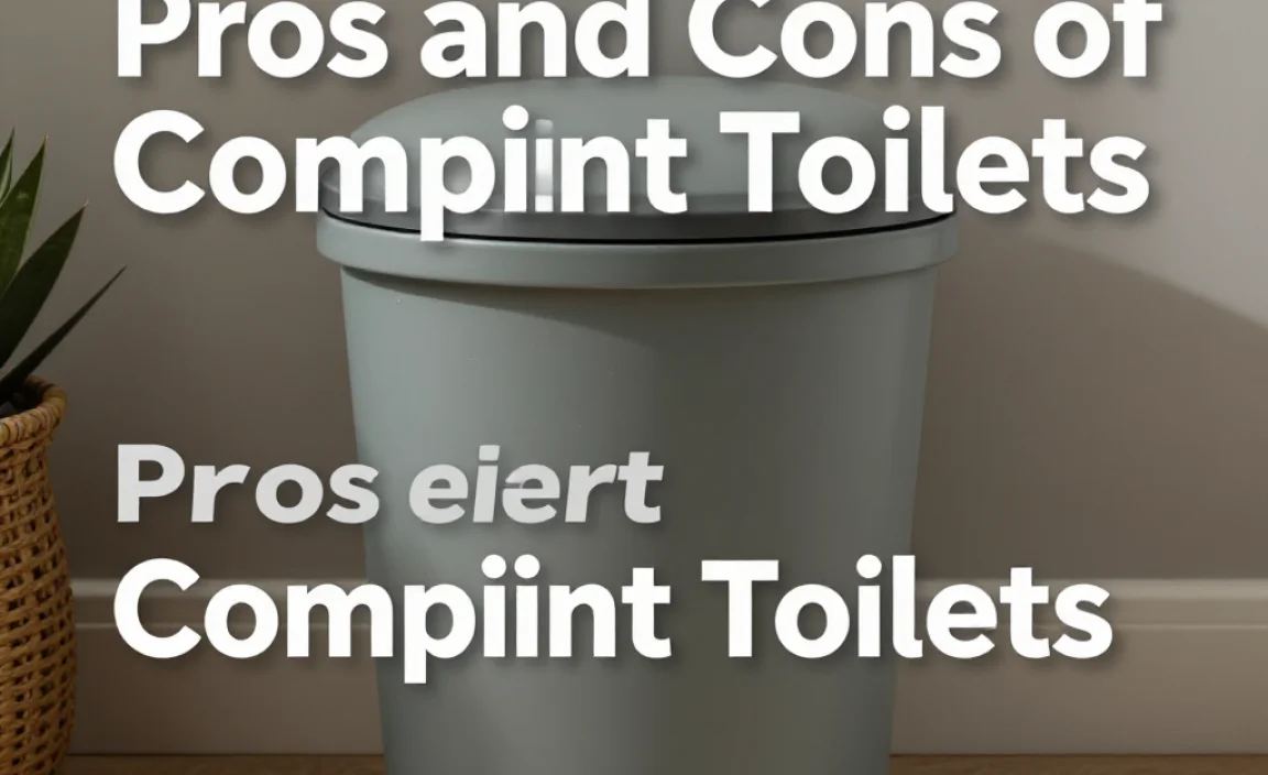 Pros and Cons of Compost Toilets