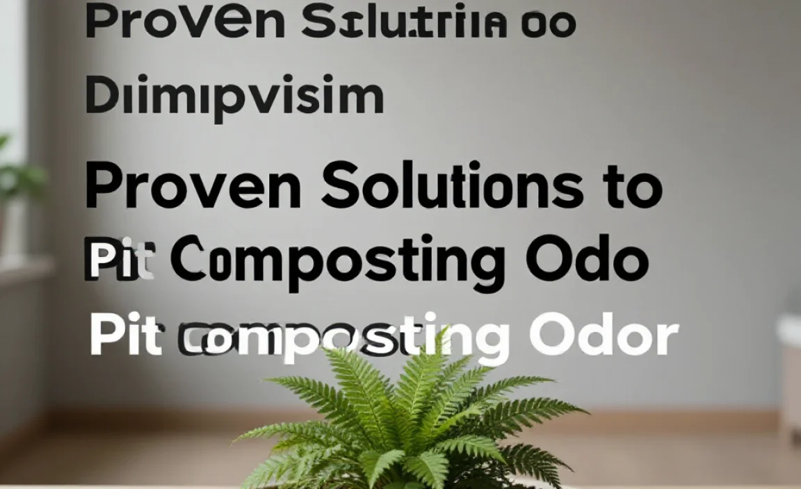 Proven Solutions to Eliminate Pit Composting Odor