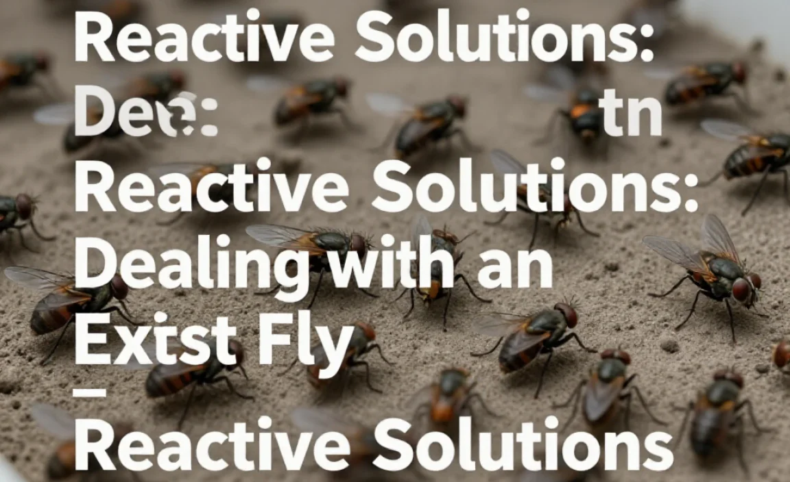 Reactive Solutions: Dealing with an Existing Fly Problem