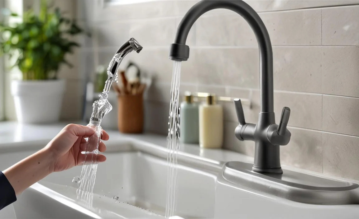 Reassembling the Kohler Spray Head