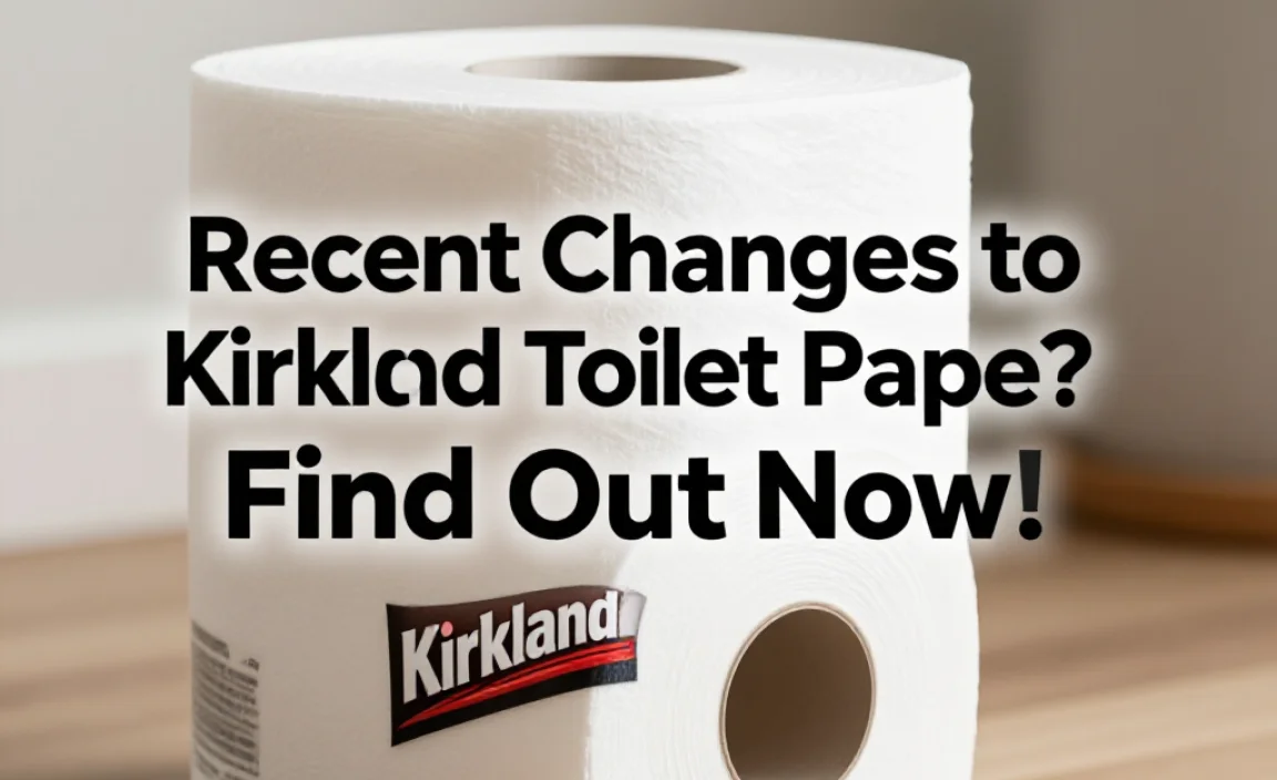 Recent Changes to Kirkland Toilet Paper