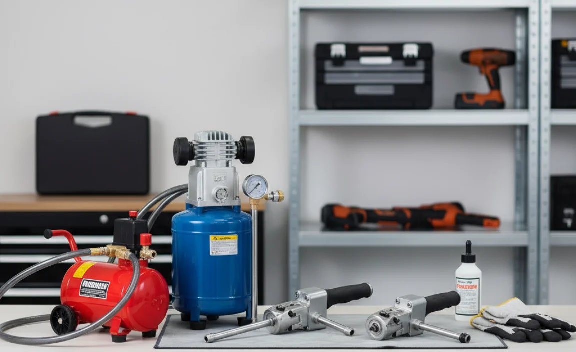 Recommended Air Compressors for Air Ratchets (Examples)