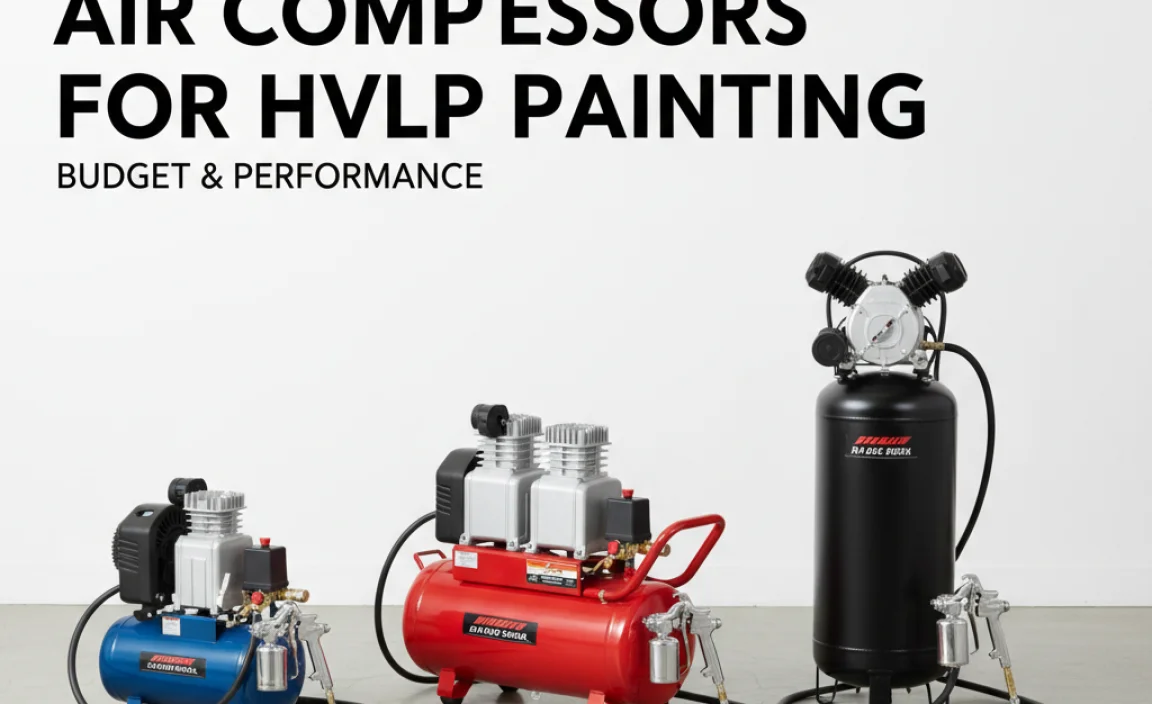 Recommended Air Compressors for HVLP Painting (Budget & Performance)