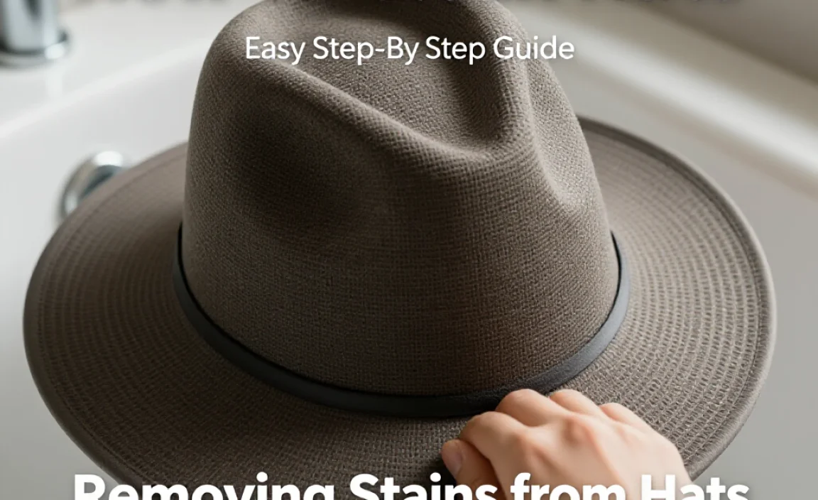 Removing Stains from Hats