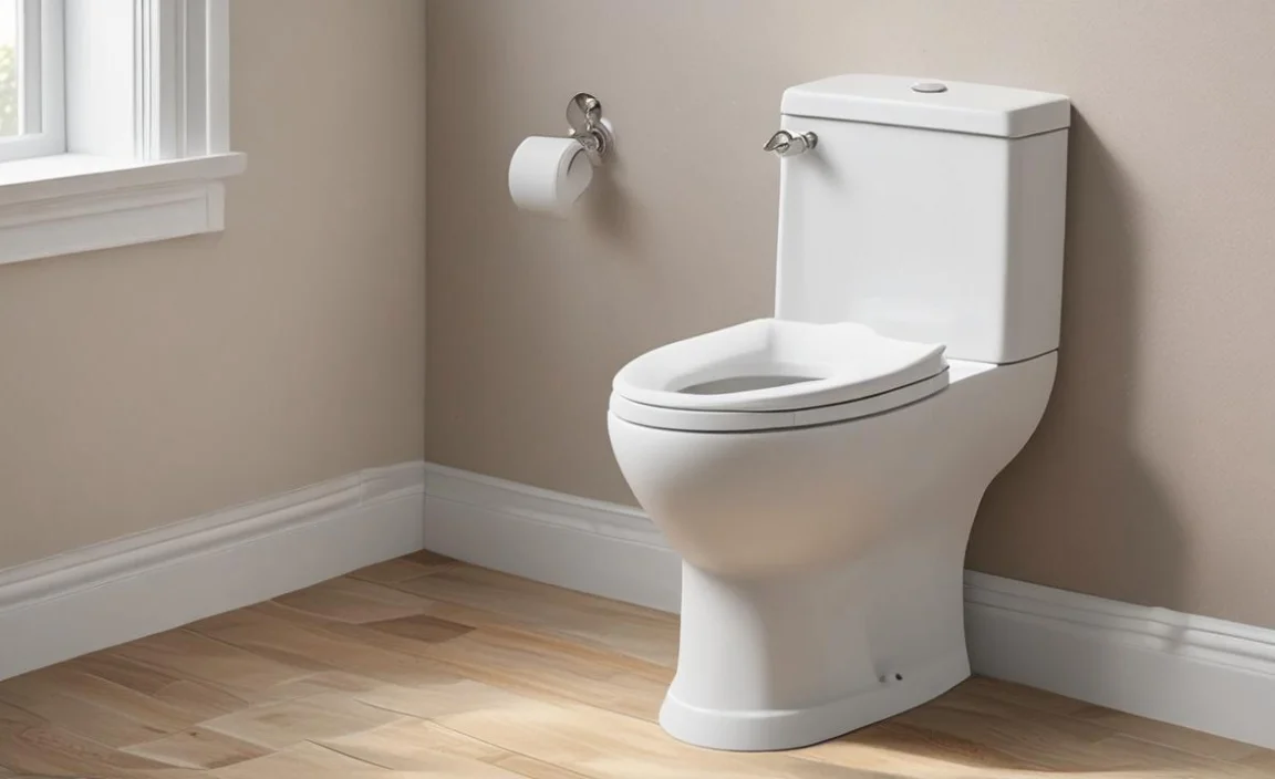 Removing the Bidet Seat from the Toilet