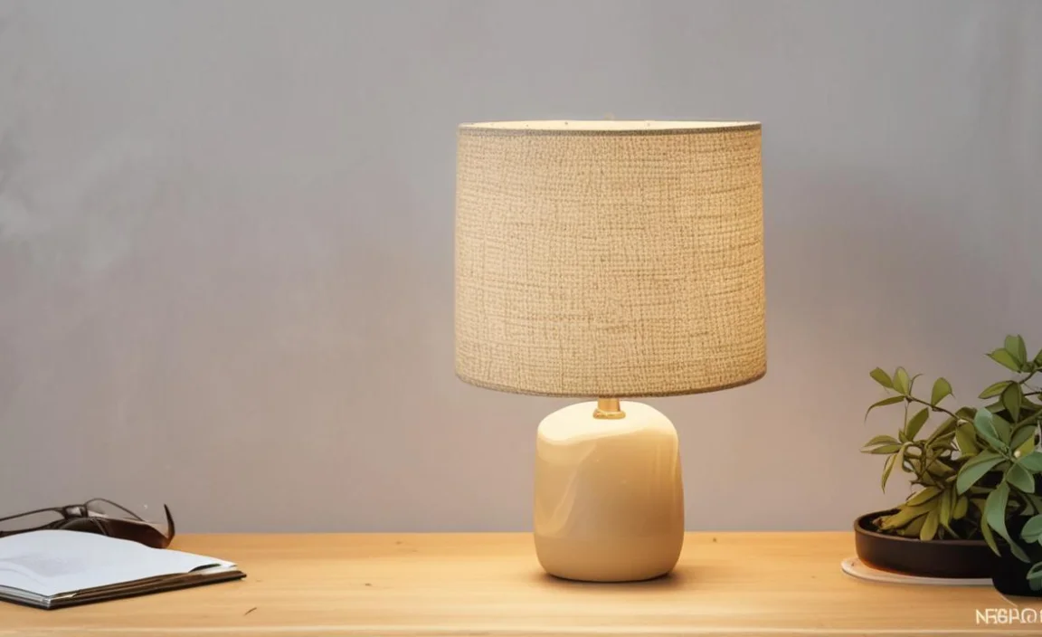 Repairing Torn Fabric Lampshades