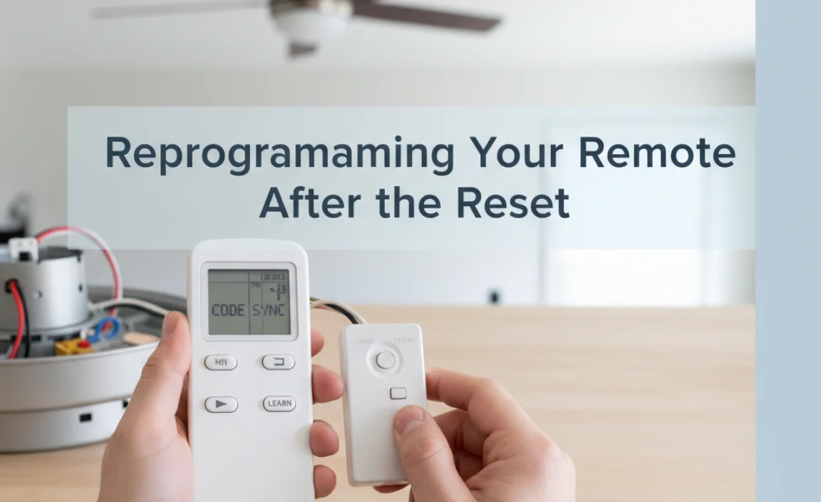 Reprogramming Your Remote After the Reset