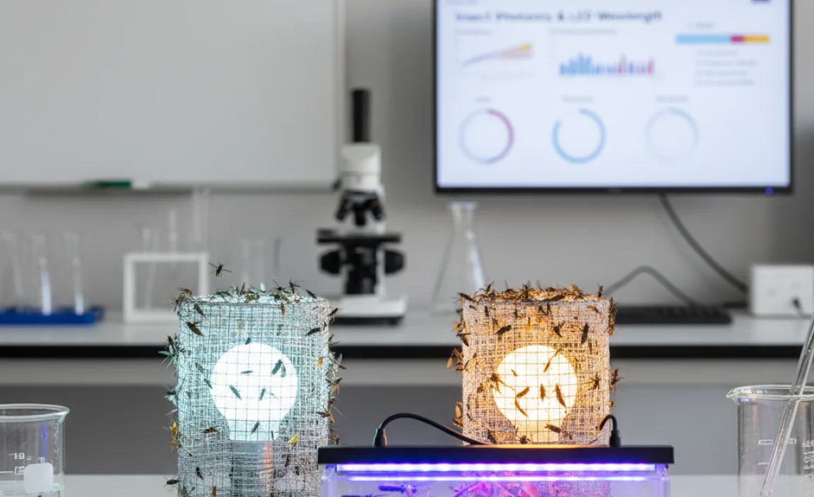 Research Studies on LED Bulbs and Insect Behavior