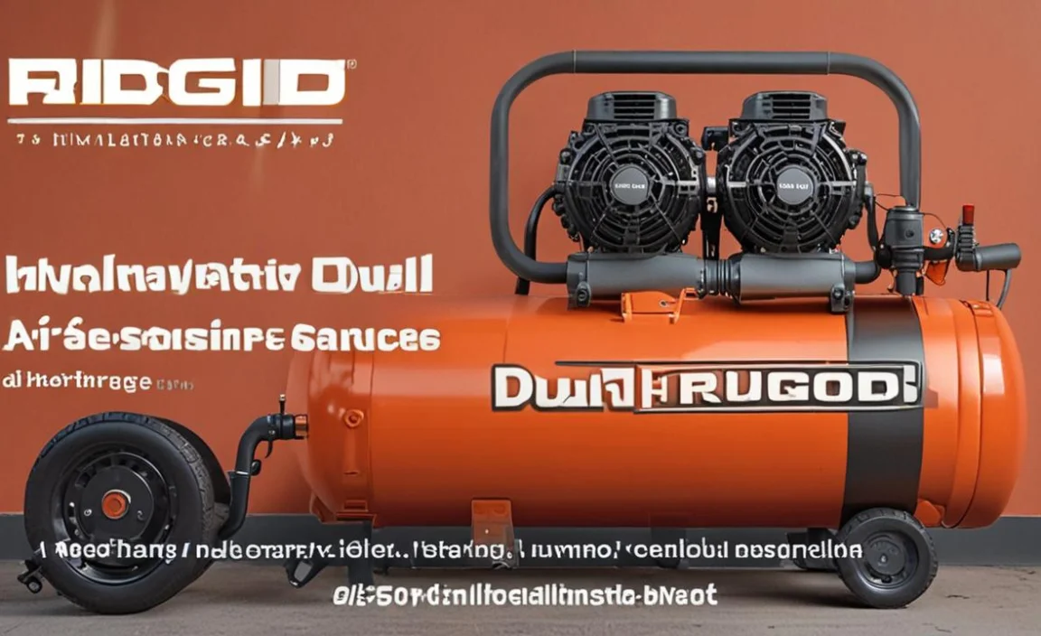 Ridgid Dual Tank Air Compressor: The Ultimate Guide