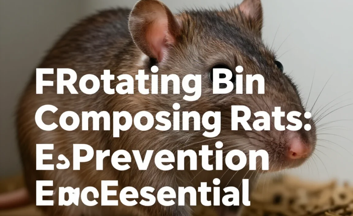 Rotating Bin Composting Rats: Essential Prevention