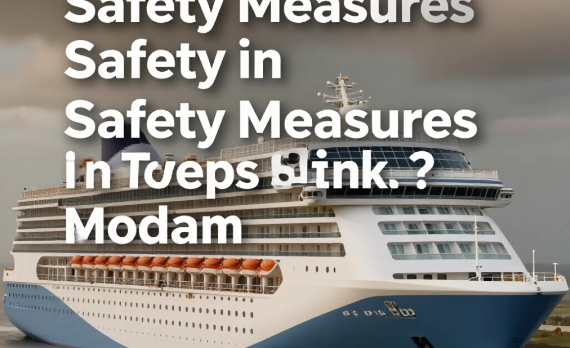Safety Measures in Modern Cruise Ships
