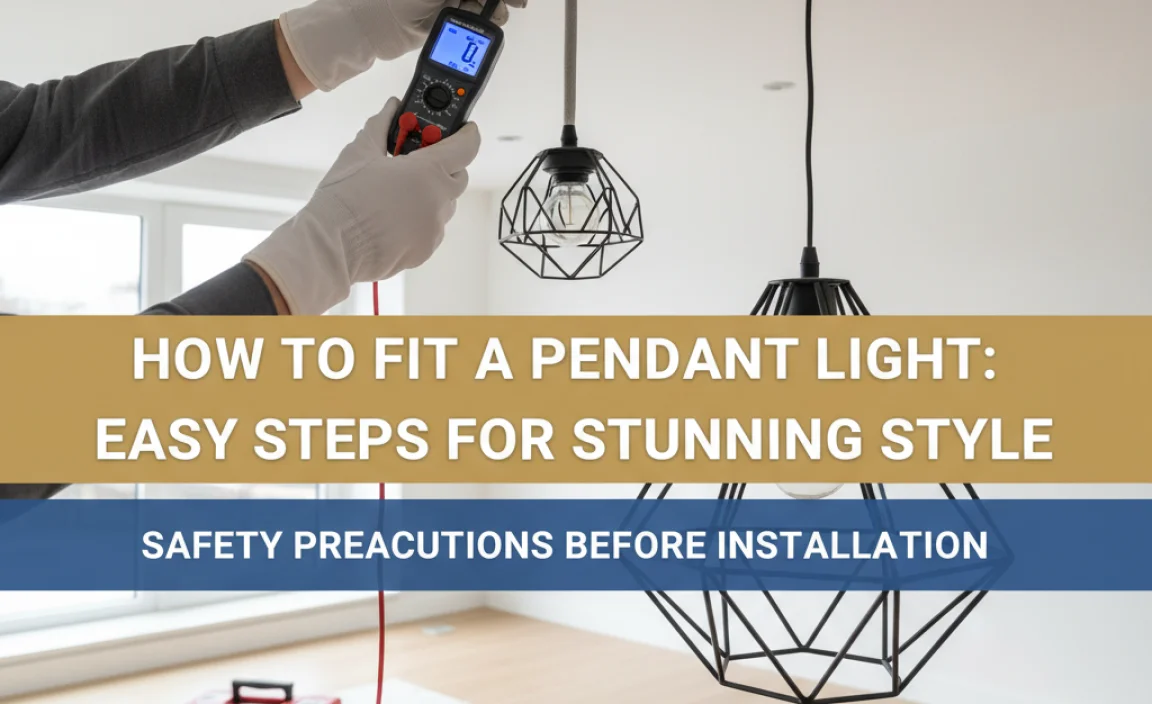 Safety Precautions Before Installation