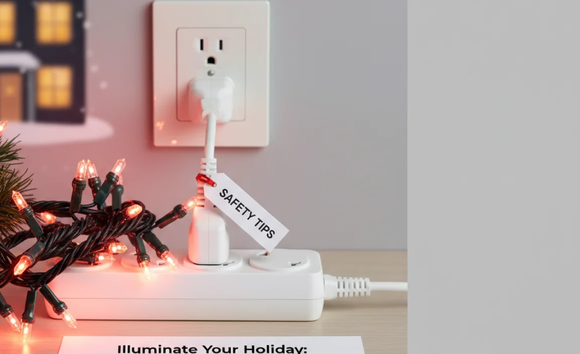 Safety Tips for Using Christmas Lights