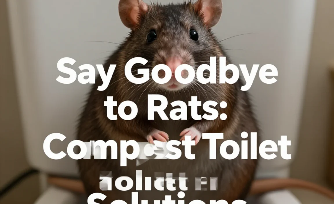 Say Goodbye to Rats: Compost Toilet Solutions