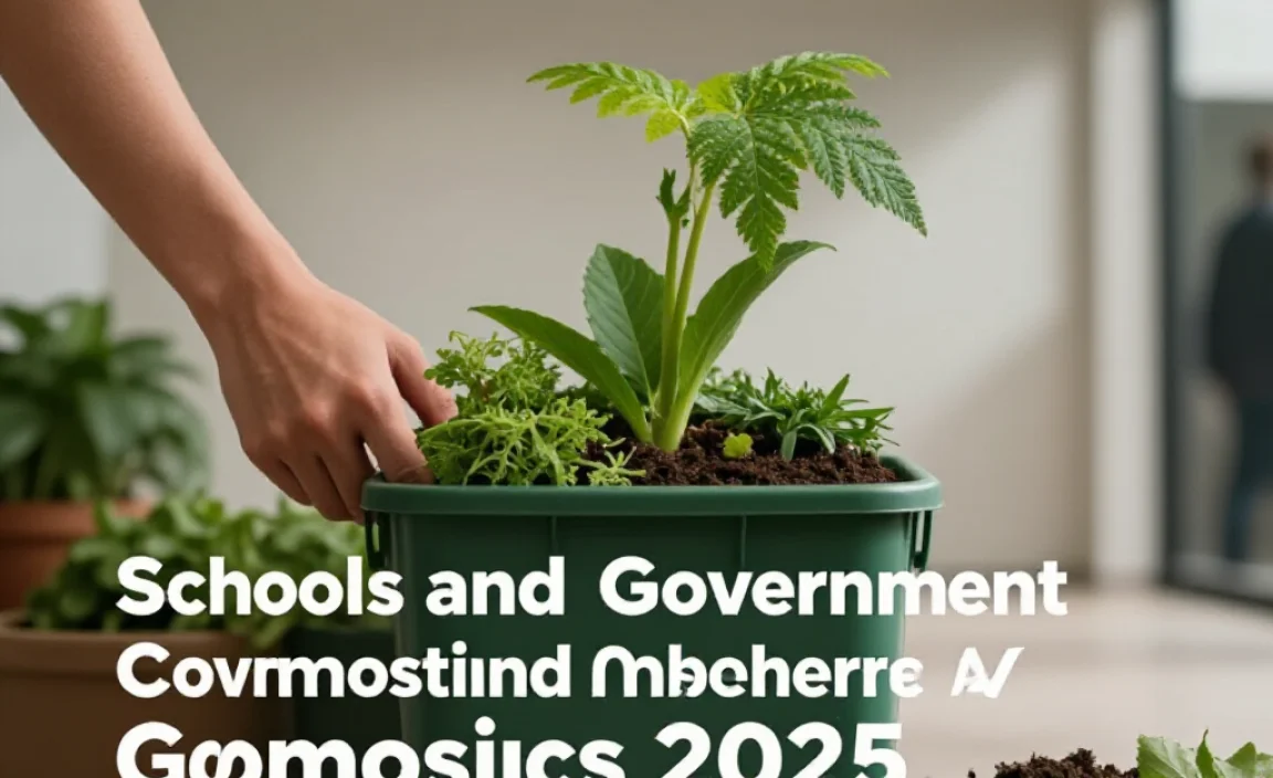 Schools and Government Composting Policies 2025