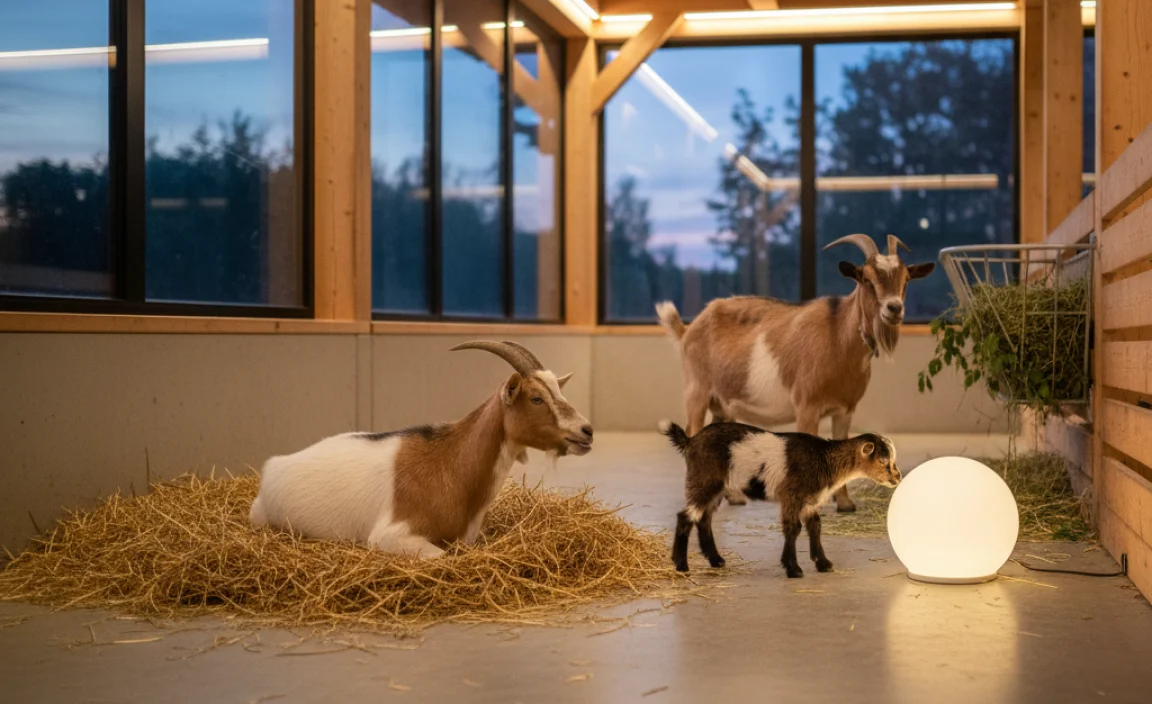 Seasonal Light Changes and Goat Behavior